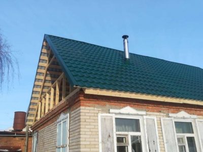 Реконструкция крыши в Серпухове